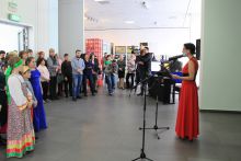 Открытие выставки «А.С. Пушкин. Жизнь и лира» Открытие выставки «А.С. Пушкин. Жизнь и лира»