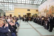 Большую концертную программу представили солисты Государственной капеллы Москвы имени Вадима Судакова.