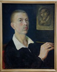 А.А. Яковлев. Автопортрет. 1949 г.