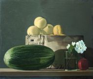 А. Жабский. Натюрморт с дыней и жасмином А. Жабский. Натюрморт с дыней и жасмином