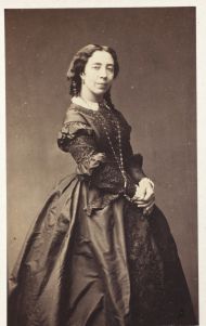 Портрет М.П. Виардо-Гарсиа. Париж, 1860-1870-е. Фотоателье П.Пети.
