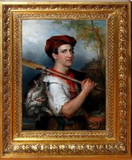 Рыбак-итальянец. 1830-е. Вильгельм Август Голике.