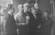 Ф.Е. Вишневский (в центре)