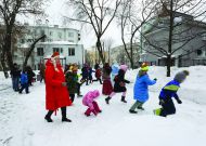 Масленичные гулянья во дворе Дома-музея И. С. Тургенева
