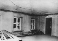 Угловая гостиная во время реставрации. 1980-е