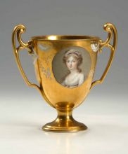 Чаша с портретом императрицы Елизаветы Алексеевны