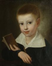Портрет мальчика с книгой