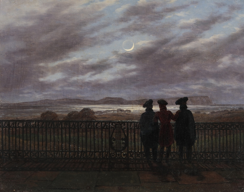 К. Фридрих В.А. Жуковский, С.И. и А.И. Тургеневы. Около 1827. Холст, масло К. Фридрих В.А. Жуковский, С.И. и А.И. Тургеневы. Около 1827. Холст, масло