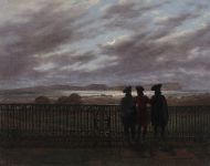 К. Фридрих В.А. Жуковский, С.И. и А.И. Тургеневы. Около 1827. Холст, масло К. Фридрих В.А. Жуковский, С.И. и А.И. Тургеневы. Около 1827. Холст, масло